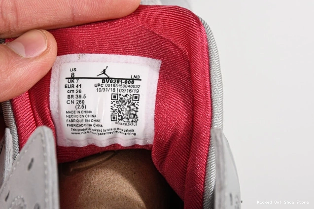Kick Theory BV6281-006 Jordan Air Cardinal Reflective 7 0629